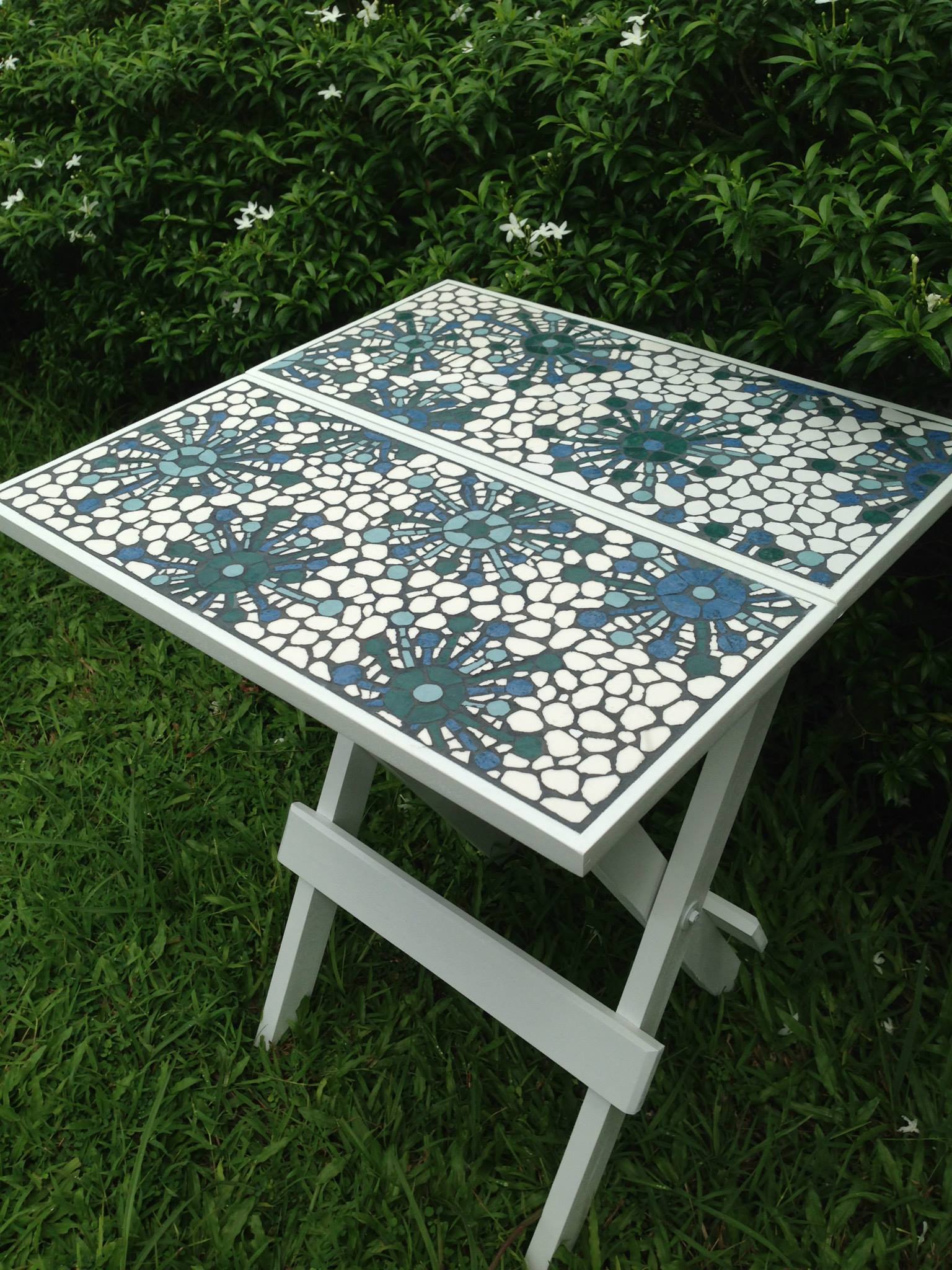 Mosaic Folding Tables NVC Foundation