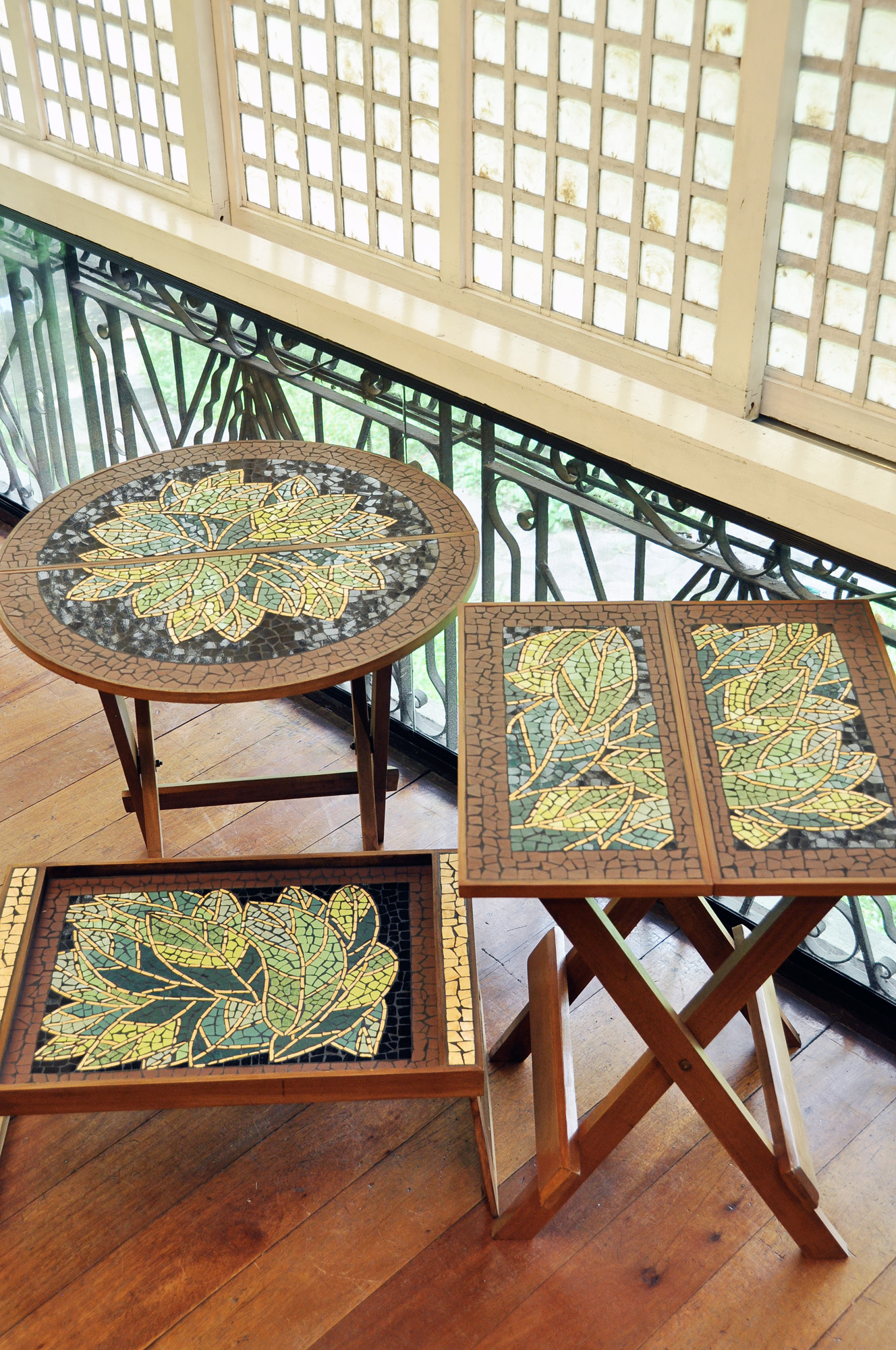 Mosaic Folding Tables NVC Foundation