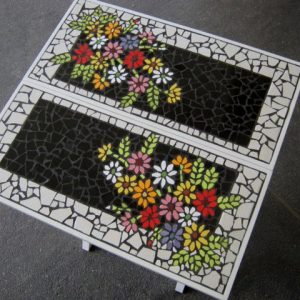 Mosaic Folding Tables