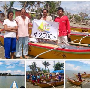 2,500th Peter Project boat turned over in Capiz