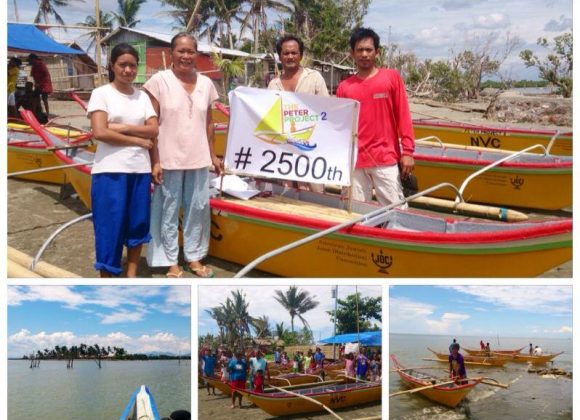 2,500th Peter Project boat turned over in Capiz