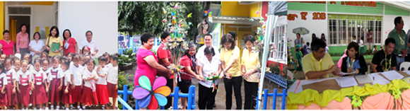 Six more classrooms! Six more classrooms!