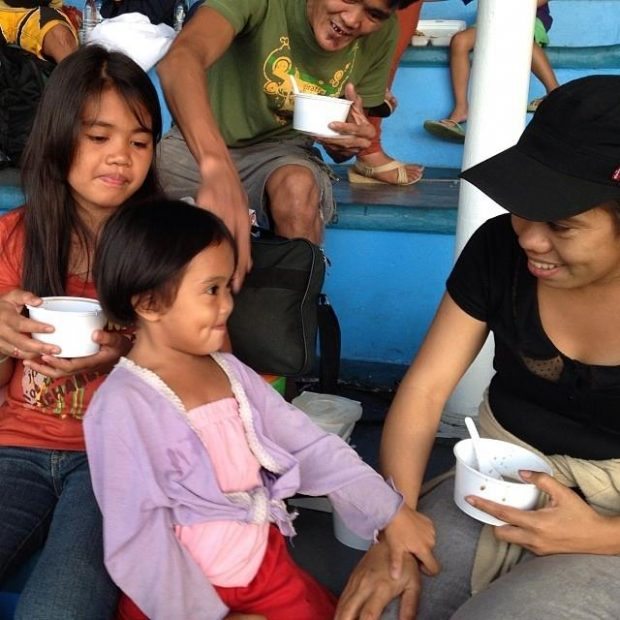 A Haiyan refugee from Leyte