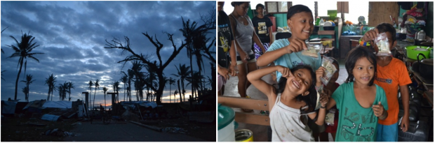 Leyte after supertyphoon Haiyan