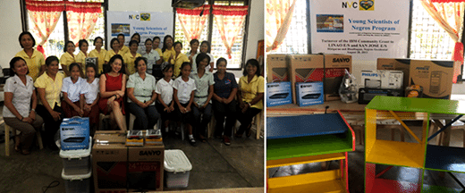 Young Scientists of Negros Program goes to Hinigaran and Binalbagan