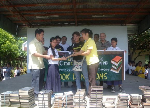 Book donation to Jovito Saison High School Book donation to Jovito Saison High School
