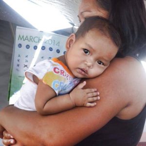 The baby who survived typhoon Yolanda