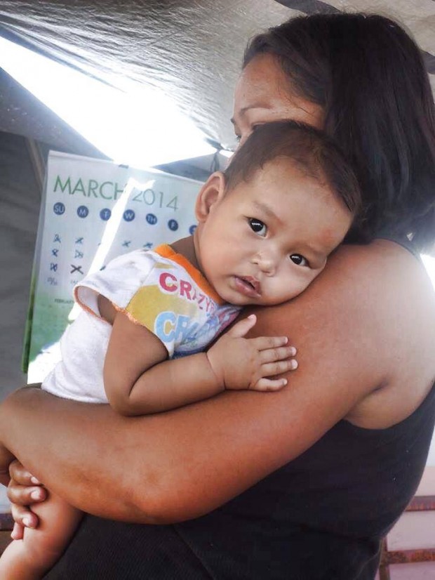 Hayler Macahali survived typhoon Yolanda after falling from the second story of a building