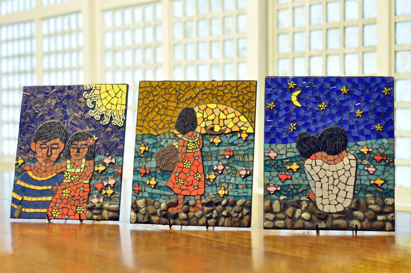Mosaic art nvc foundation a philippine charity