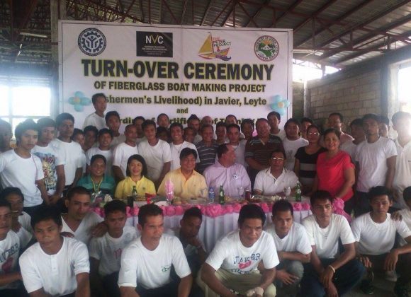 Turnover of fiberglass boat production plant in Javier, Leyte Turnover of fiberglass boat production plant in Javier, Leyte