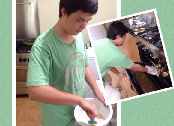 15-year-old Chris cooks up a new way to volunteer