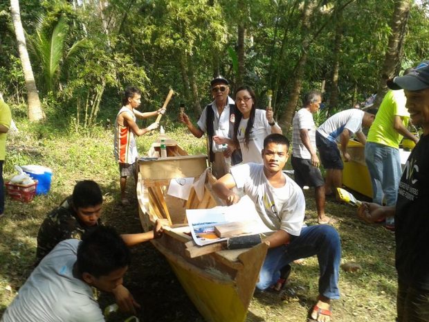 "I will forever remember the volunteer work for Yolanda from building and painting boats to travelling from down South to North to turn them over to the victims.  No amount of money can buy the feeling, the experience, the stories,  the new friends you met along the way and to knowing that a single person has breathe easier because I have helped them," Cathee shares.