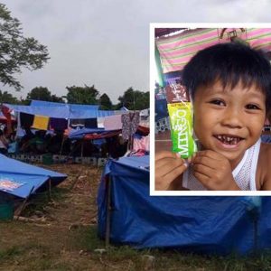 Mingo returns to Leyte, this time for families displaced by the earthquake
