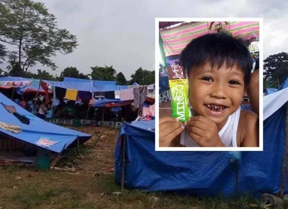 Mingo returns to Leyte, this time for families displaced by the earthquake Mingo returns to Leyte, this time for families displaced by the earthquake