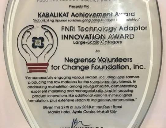 NVC receives DOST Kabalikat Achievement Award NVC receives DOST Kabalikat Achievement Award
