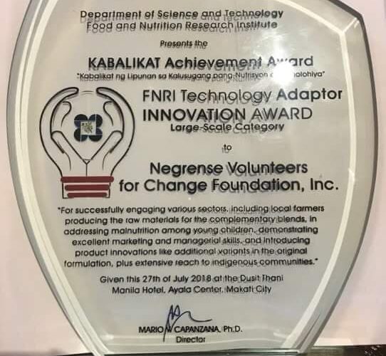 NVC receives DOST Kabalikat Achievement Award NVC receives DOST Kabalikat Achievement Award