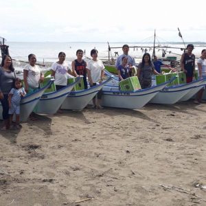 11 Peter Project boats turned over in Punta Taytay, Bacolod City