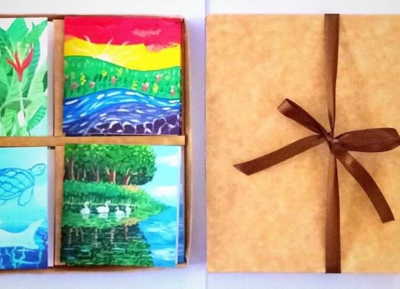 Special art by an extraordinary teen featured in NVC gift cards