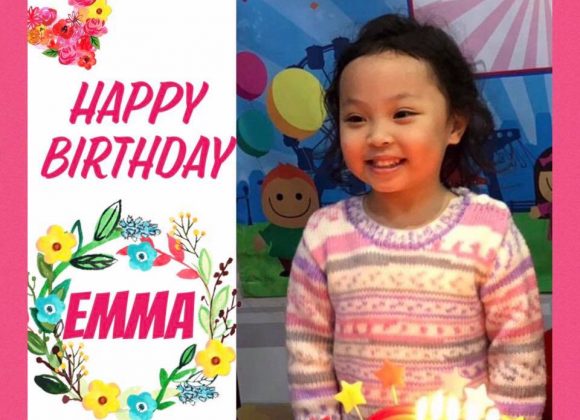Happy birthday, Emma! Happy birthday, Emma!