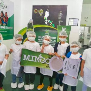 Students learn about nutrition at the NVC Production Plant