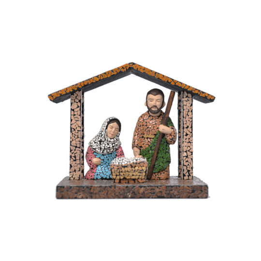 Nativity with Shelter - Multicolor