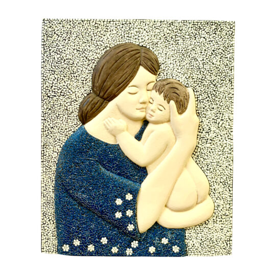 Mother and Child Mosaic - Eggshell (A)