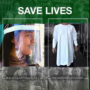 Fight for Frontliners: Face Shield Tutorial and Protective Gown Pattern Fight for Frontliners: Face Shield Tutorial and Protective Gown Pattern
