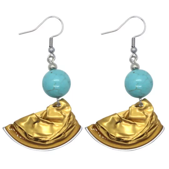 Upcycled Earrings - 58F