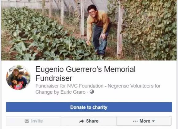 Facebook Fundraiser memorial feeds 176 children for 6 months