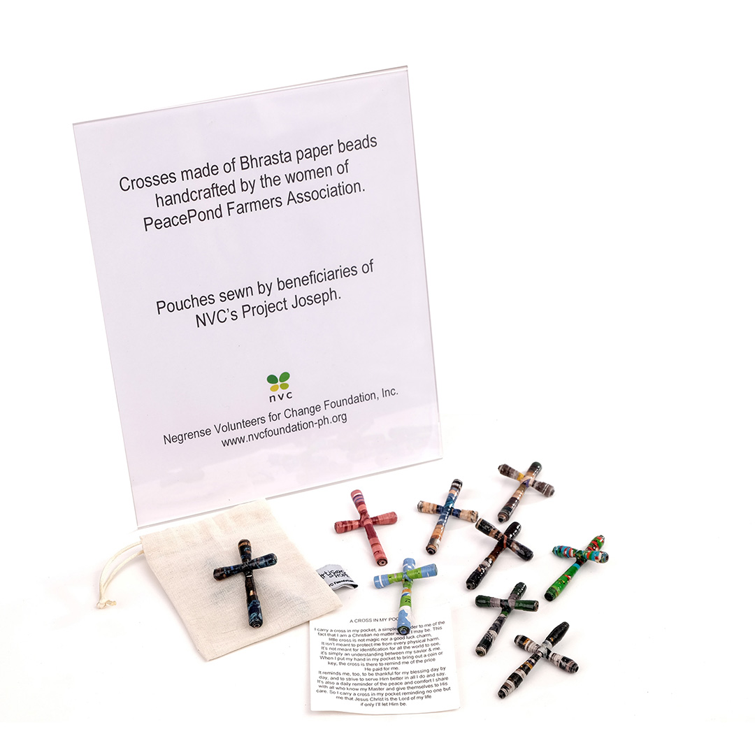Cross in my pocket set of 5 nvc foundation a philippine charity