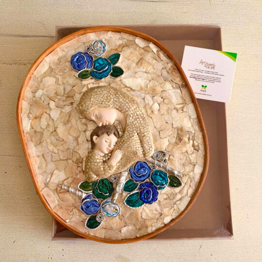 Mother and Child Mosaic - Oblong (H)