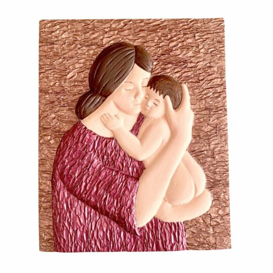 Mother and Child Mosaic - Coffee Capsules ( D )