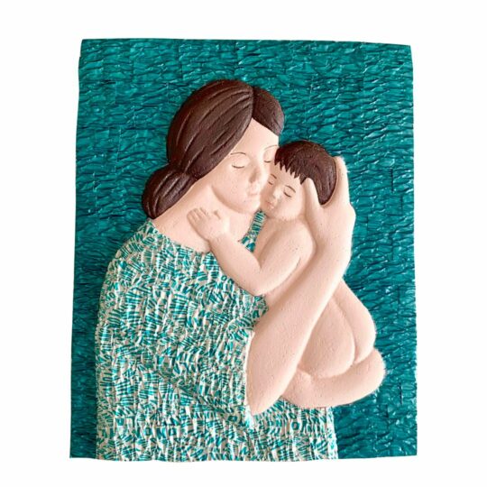 Mother and Child Mosaic - Coffee Capsules ( E )