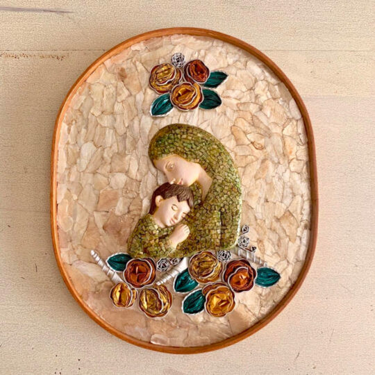Mother and Child Mosaic - Oblong (G)