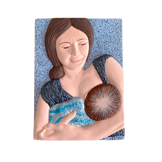 Breastfeeding Mother Mosaic - Coffee Capsules (H)