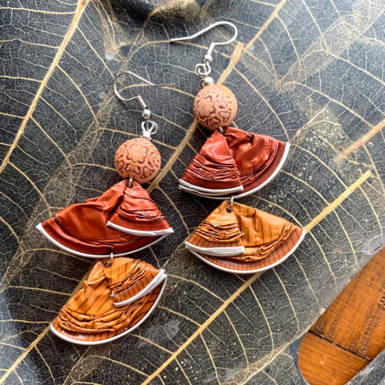 Upcycled Earrings -47E