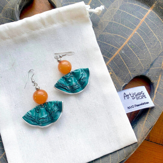Upcycled Earrings - 83F