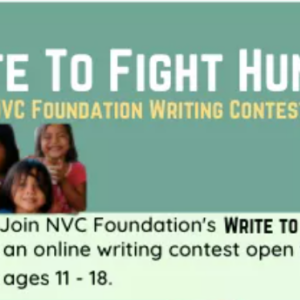 Young NVC Volunteers Organize an Essay-Writing Contest to Raise Funds for Mingo Meals