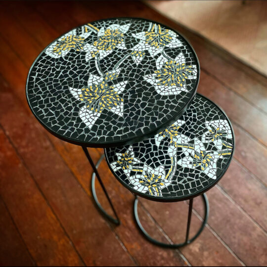 Mosaic Nesting Tables Marselle NVC Foundation A Philippine Charity