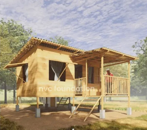105 Homes for Families Affected by Typhoon Tino
