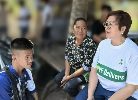 Catching Up with Gary, Rhodora and Gabriel