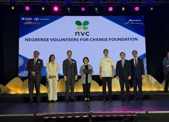 Metrobank/GT Foundation Formally Turn Over Grant to NVC Foundation