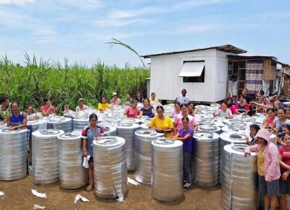 Insulation for All 105 Homes NVC Built in La Carlota